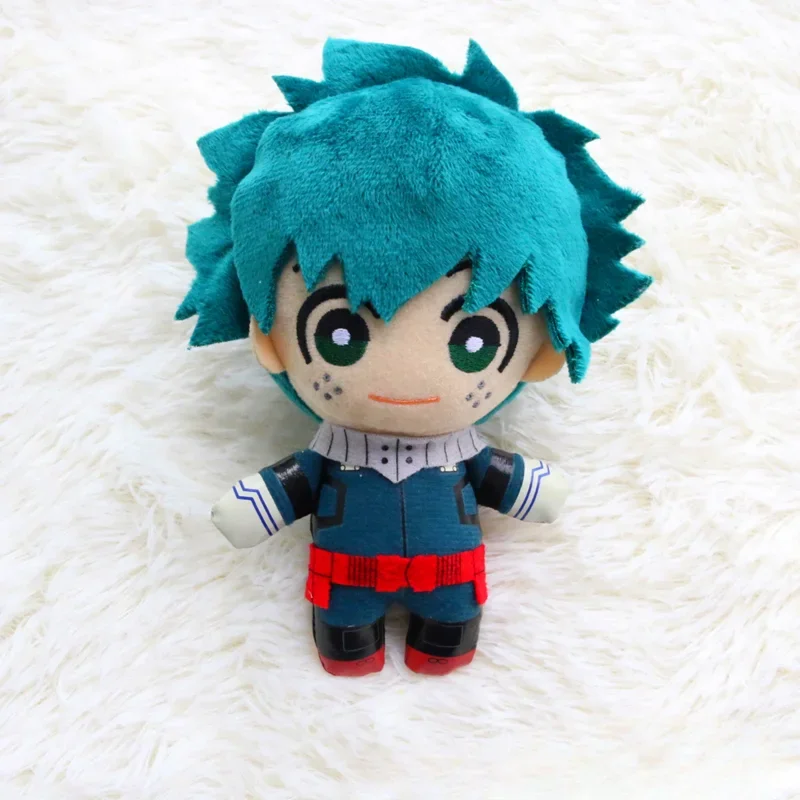Фото 15 см My Hero Academia аниме Izuku Midoriya Katsuki Bakugou Shouto Todoroki плюшевая игрушка-подвеска мягкая плюшевая кукла в подарок №4