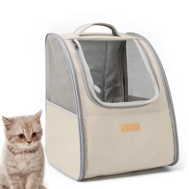 

Cat Backpack Pet Carrier Bag Breathable Outdoor Travel Bag for Cat Backpack Carriers For Cats Small Dogs Carrying Pet Supplies