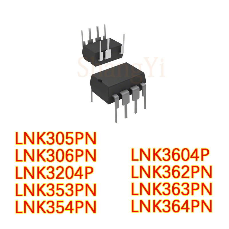 

5 шт./партия, новые оригинальные LNK305 306 3204 353 354 3604 362 363 364P PN DIP-7
