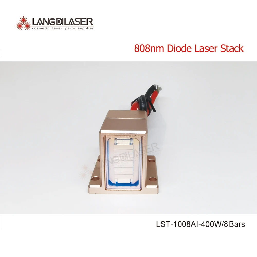 Cheap LST 1008AI 400W Makro kanal Diode Laser Stapel Für Permanent Haar Entfernung Power 400w 8 Bars montieren