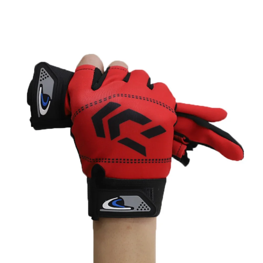 Перчатки для рыбалки с 3 пальцами летние мотоциклетные солнцезащитные перчатки