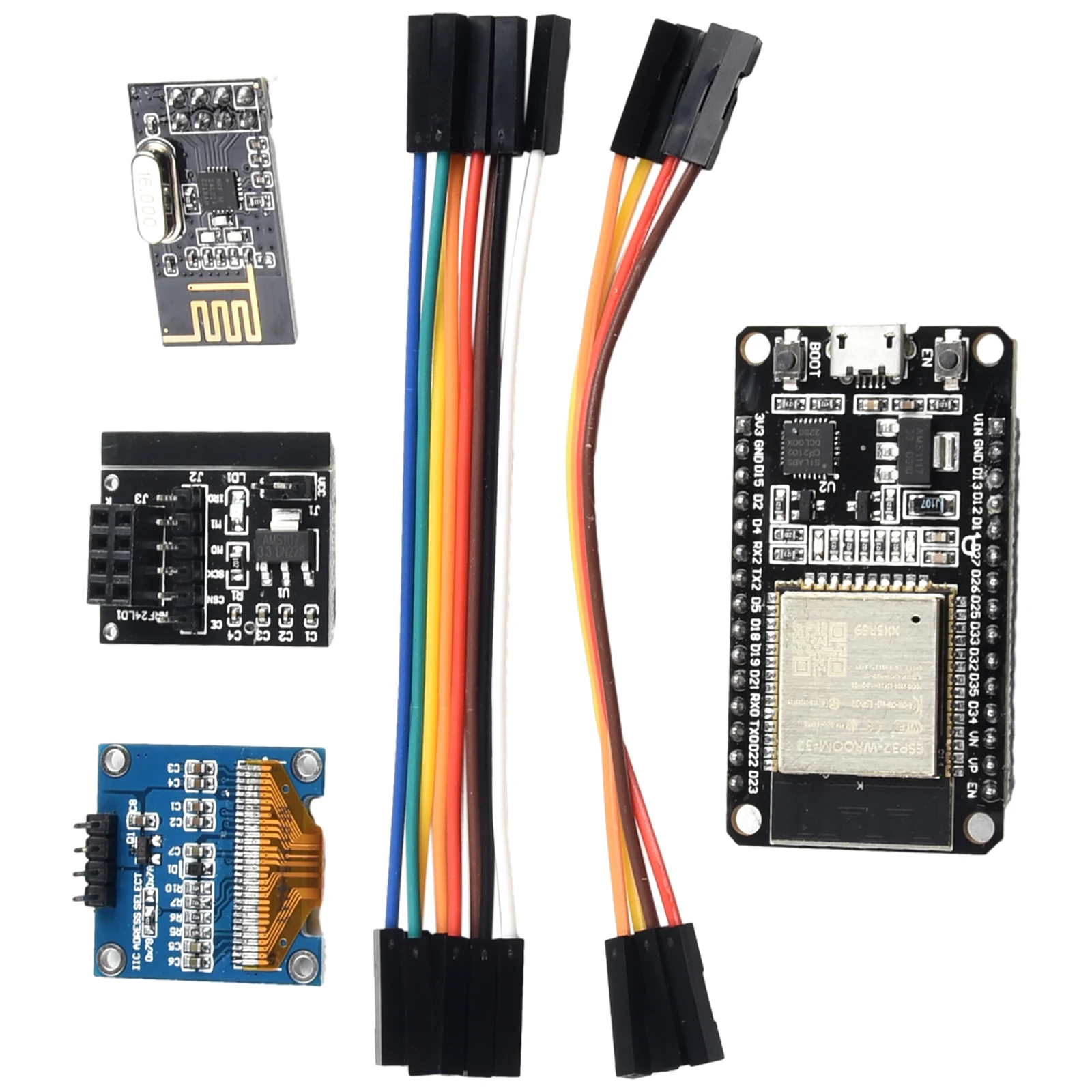 ESP321 NRF24L01 OpenDTU для Hoymiles DIY Kit Кабельная розетка дисплея PV Простая интеграция