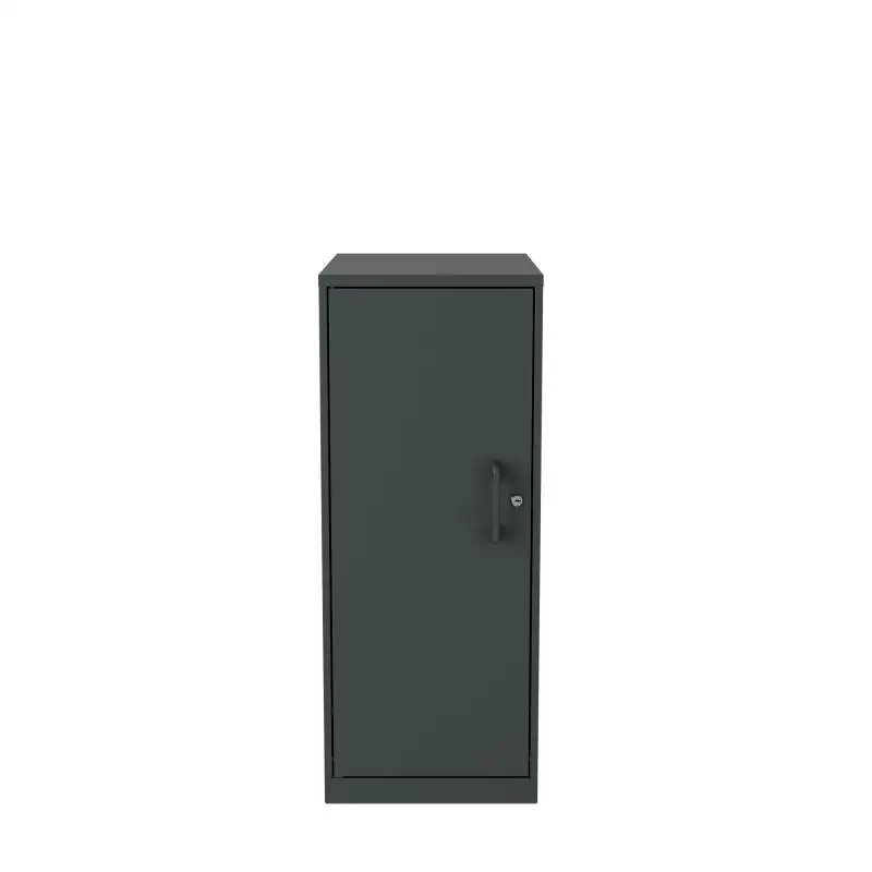 

3 Shelf Personal Storage Cabinet, Locking, Charcoal