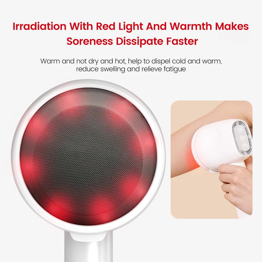 Вибрационный массажный пистолет антицеллюлитный фитнес-массажер для похудения