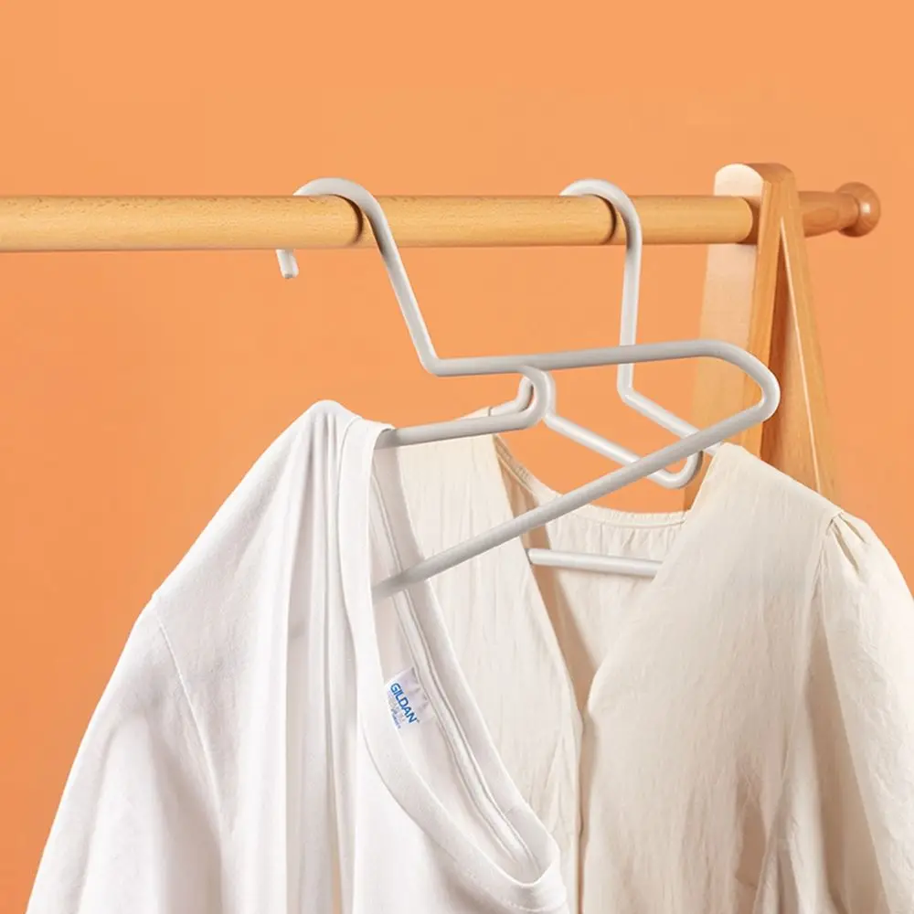

Household Seamless Quality PP Thicken Drying Rack Wardrobe Hangers Clothes Hanger Wardrobe Organize Rack