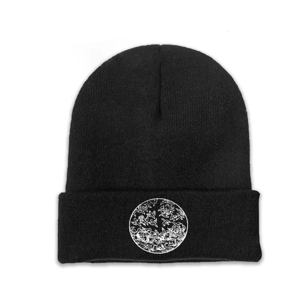 

Death Becomes Horse Knitting Beanie Caps Skullies Beanies Ski Caps Soft Bonnet Hats Winter Warm