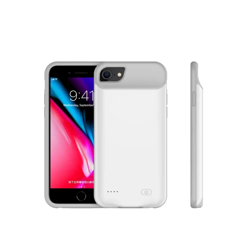 Чехол для iPhone X XR XS Max SE 8000 6 6S 7 8 Plus 6000/2020 мАч