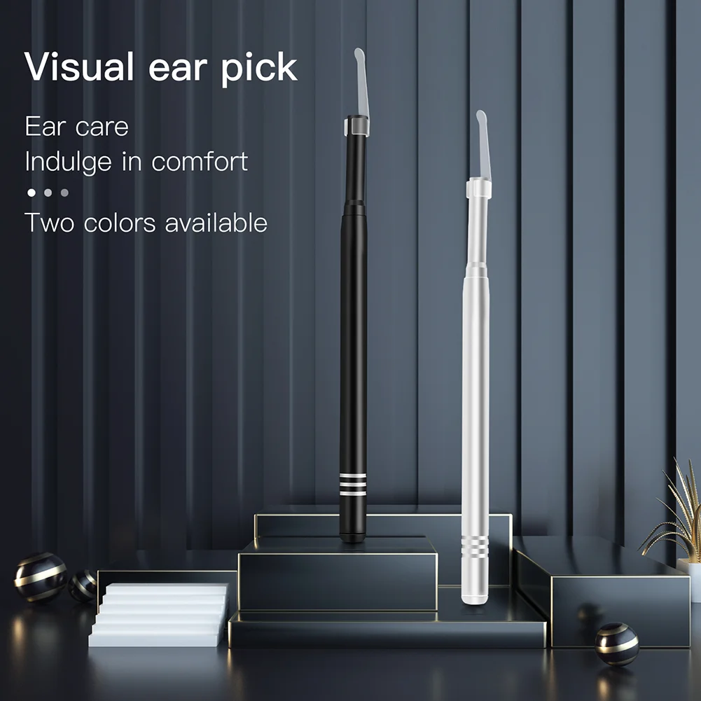 

3 in1 Ear Cleaning Camera Otoscope Mini Oral Endoscope 5.5MM Micro USB Type-c Visual Ear Spoon Pick Borescope Android Phones PC
