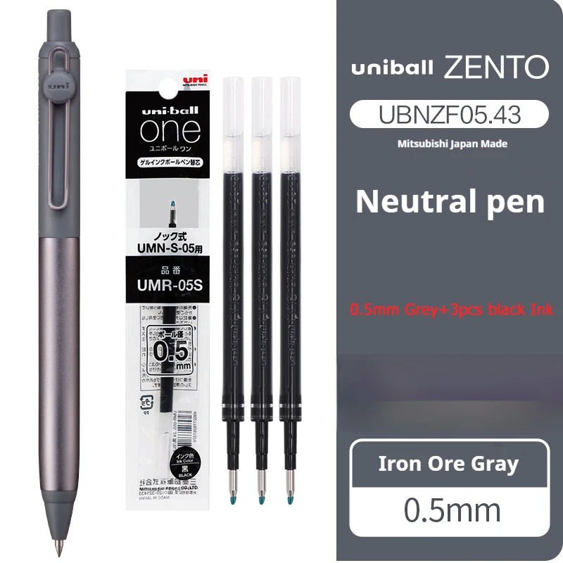 

НОВЫЕ шариковые ручки UNIBALL ZENTO с низкой гравитацией, сверхгладкое струящееся письмо, ручка-роллер с пониженным трением, эстетические принадлежности