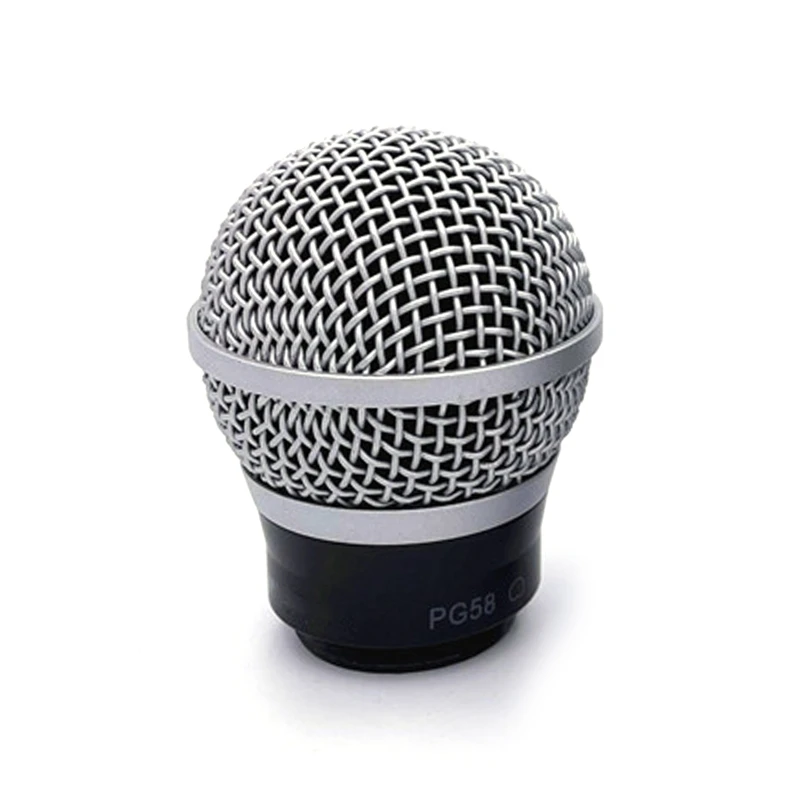 

B03F 1PCS Professional HIGH quality Replacement Microphone Grille Ball Head Mesh Fits for shure PG48 PG58