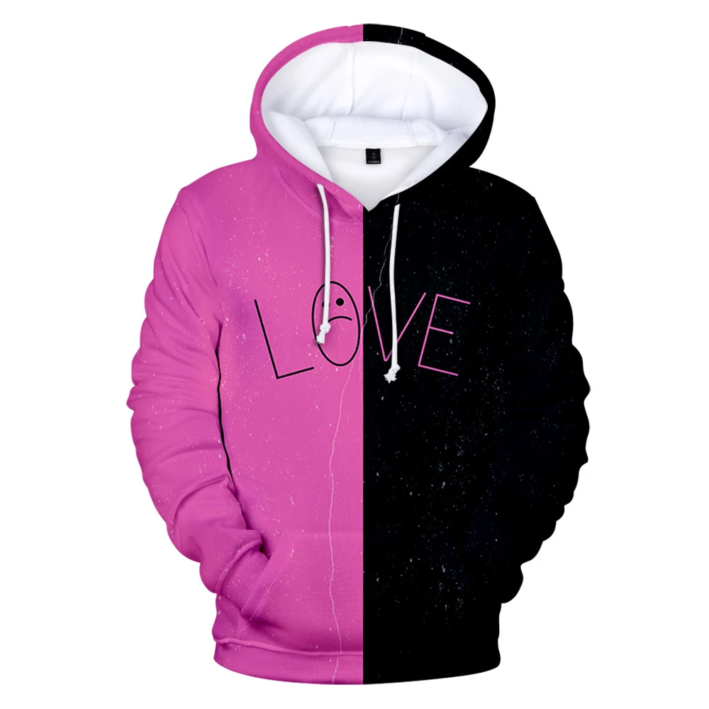 

Толстовка с капюшоном Love Lil.peep для мужчин и женщин, свитшот с длинным рукавом в стиле хип-хоп, 3D пуловер, худи, певец, Лил Пип, 2023