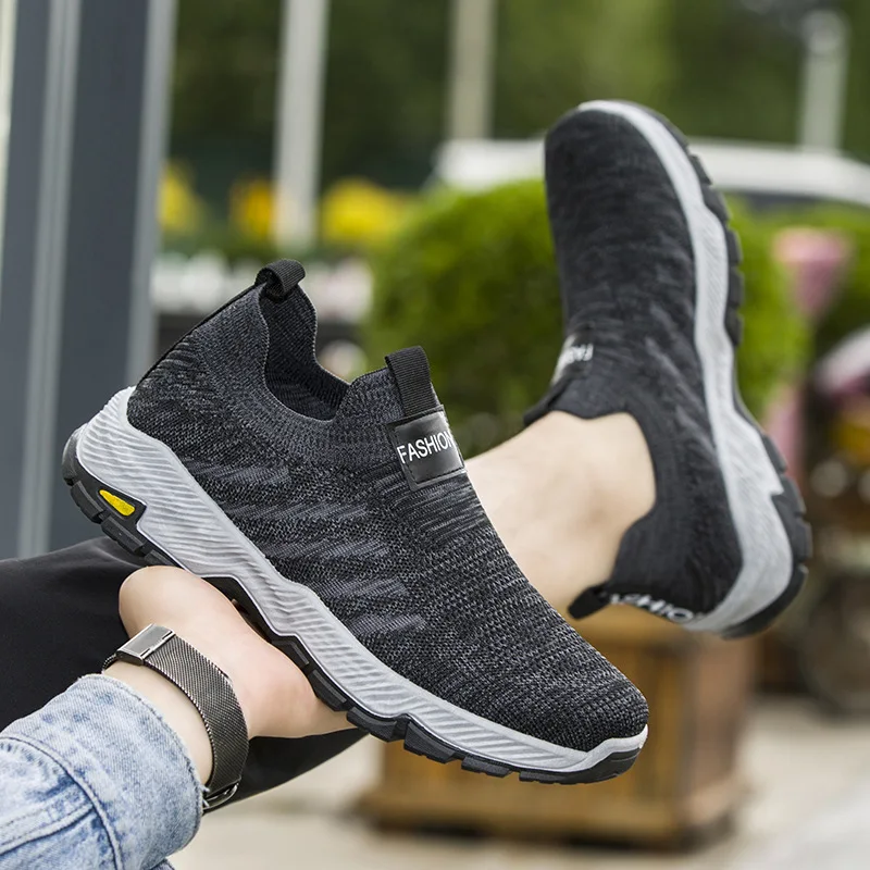 

2023 Spring Summer New Men Shoes Mesh Casual Shoes Lightweight Comfortable Walking Sneakers Tenis Masculino Zapatillas Hombre