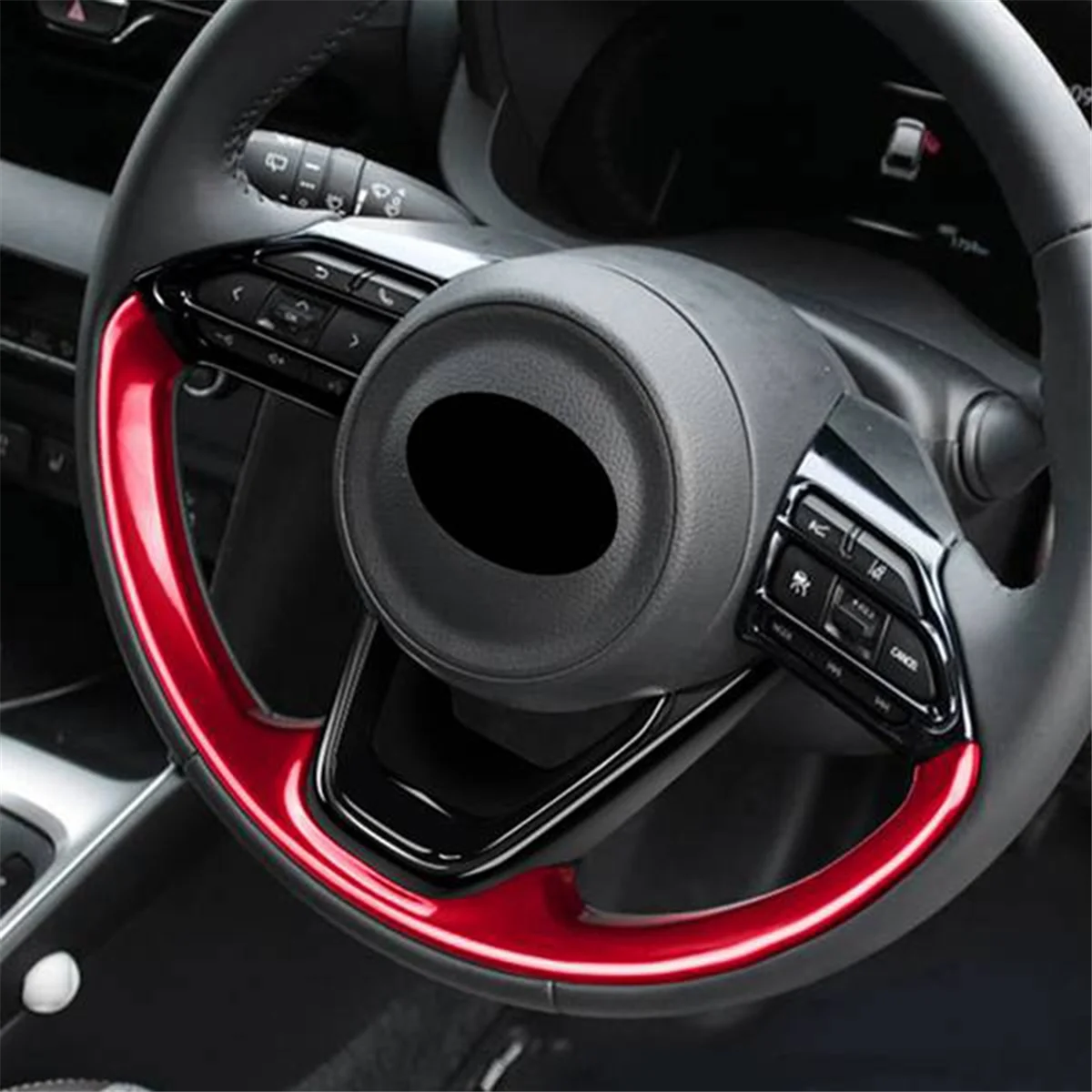 Для Toyota Sienta Aqua Yaris Cross 2022 2023 Автомобильная панель рулевого колеса Крышка отделка