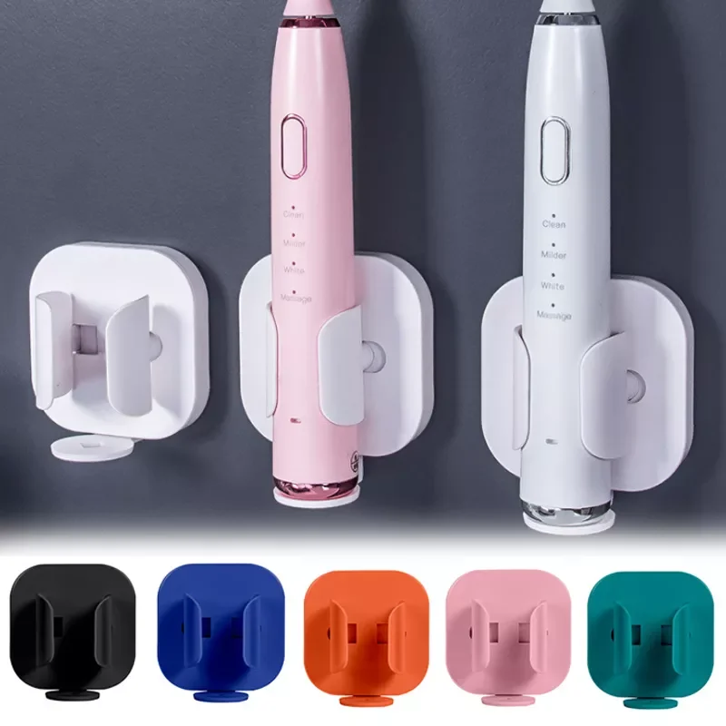 

Telescopic Electric Toothbrush Holder Adjustable Gravity Induction Toothbrush Storage Rack Wall-mounted Drain Organizer