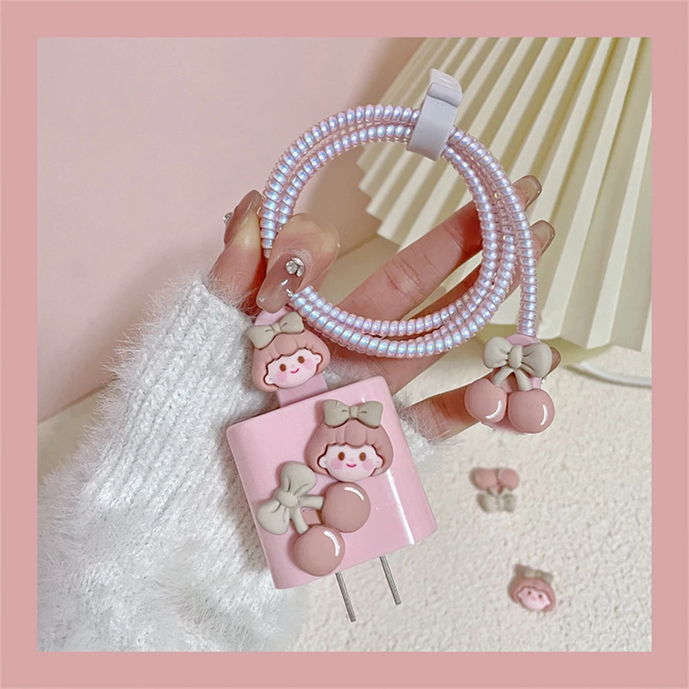 

Accurate Mold Opening Protective Sleeve Does Not Affect Charging Breathable Heat Dissipation Protective Spring Rope Winder