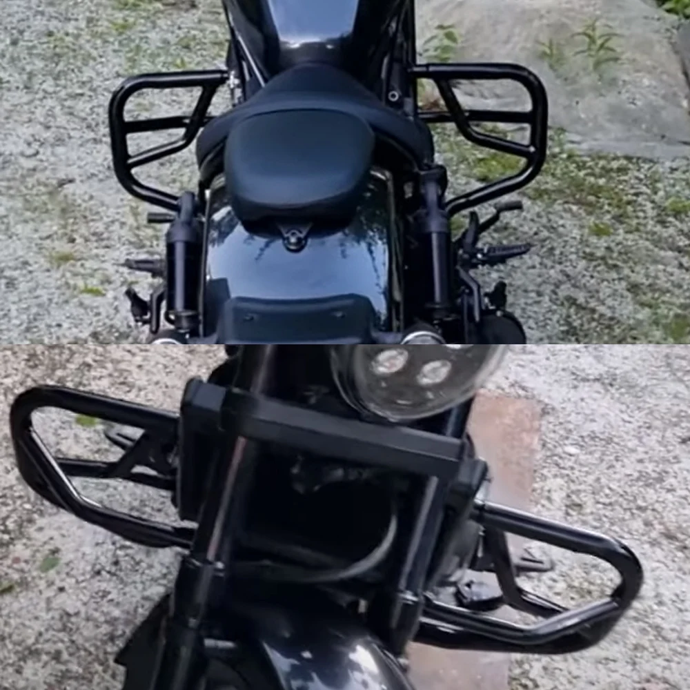 

CMX 1100 Crash Bar Motorcycle Engine Guard Protection Bumper For Honda Rebel CMX1100 2021-2022 Stainless Steel Accessories