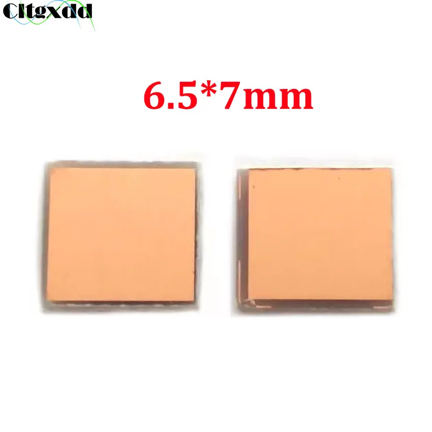 

Cltgxd 10 Pieces 6.5*7mm 1.0T Small Double-sided Copper Wiring Board PCB Multi-functional Adapter Board 6.5x7mm 1.0mm Thick