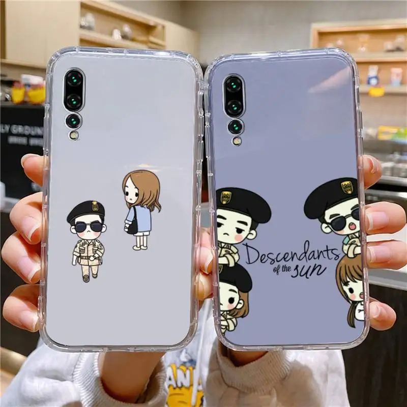 

Descendants Of The Sun Phone Case For Xiaomi 11 Redmi Note 11pro5G 8T 9A 9S 12S K30 10T Pro Ultra K40pro Transparent Case