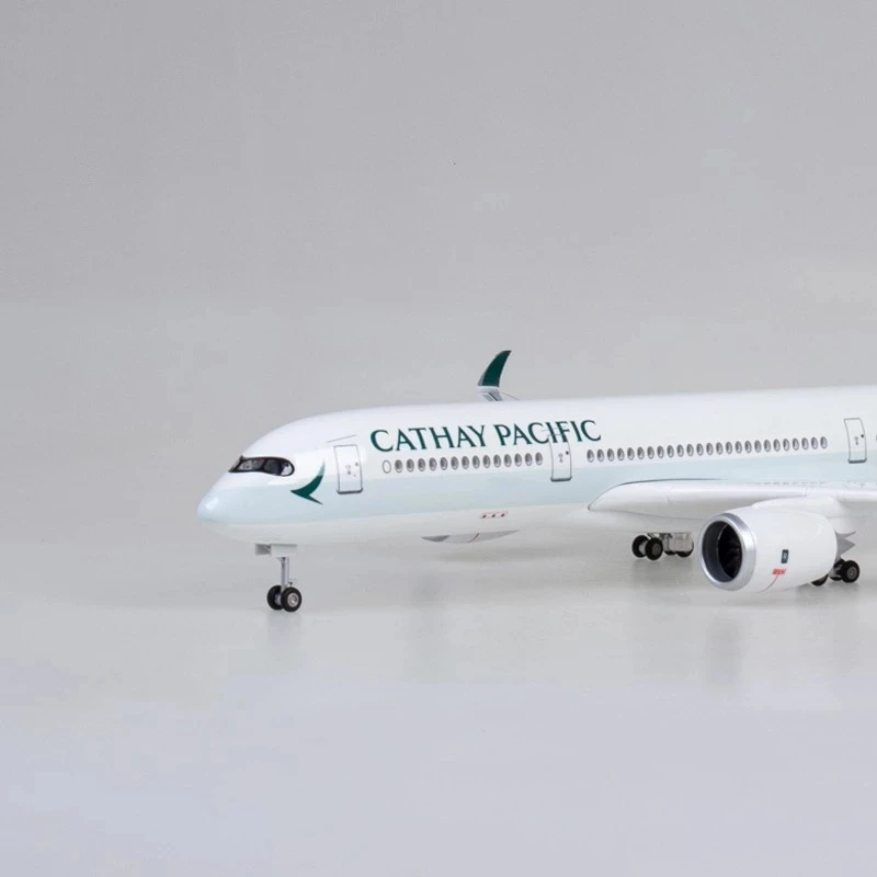Самолёт A350 B747 47 см масштаб 1/142 модель авиакомпании Cathay Pacific светильник кие