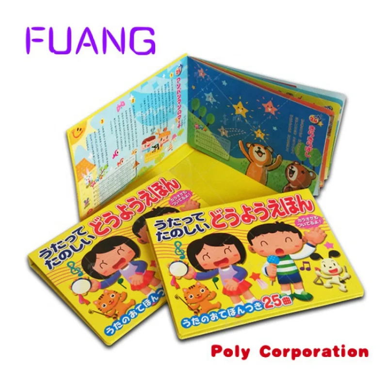 Custom Printing Thick Material and Cardboard Paper Type Card Board Children's  Baby Culture Books Print Product