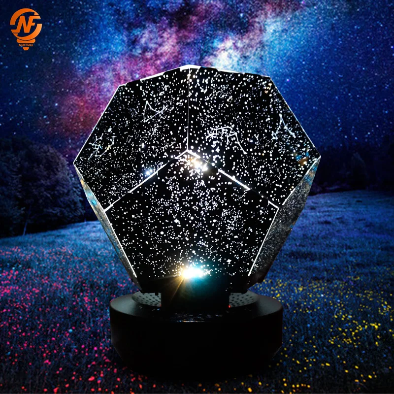 LED Star Sky Light Interior Led Starry Atmosphere Ambient Projector USB Luminaria Decoration Night Home Decor Galaxy Lights