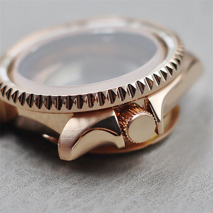 Retrofitting NH35 42mm Watch Case Table SK007A Abalone Case Mechanical Table Retrofitting Case Diving Watch Case Assembly