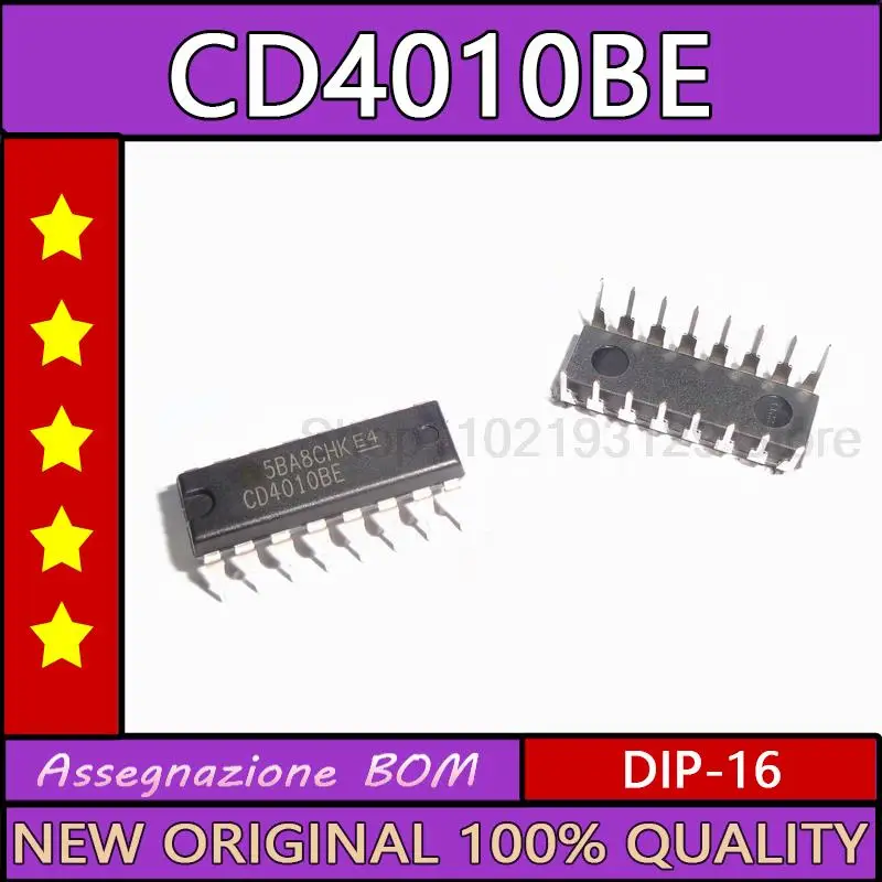 

10 шт./лот Cd4010be подключаемый DIP-16 новый оригинальный импортный