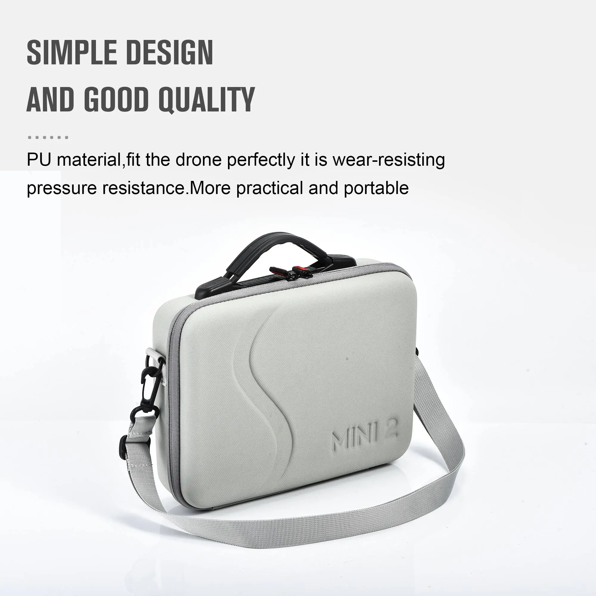 DJI Mini 2 Storage Bag Handbag PU Shoulder Bag Portable Carrying Case Waterproof Box For DJI Mavic Mini 2 3 SE Drone Accessories