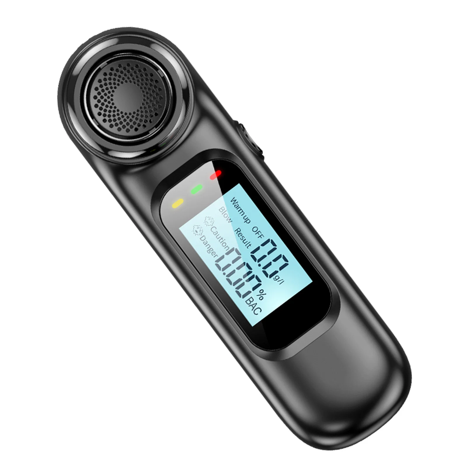 

Portable Non-Contact Alcohol Breath Tester With Digital Display Screen USB Rechargeable Breathalyzer Analyzer High Accuracy