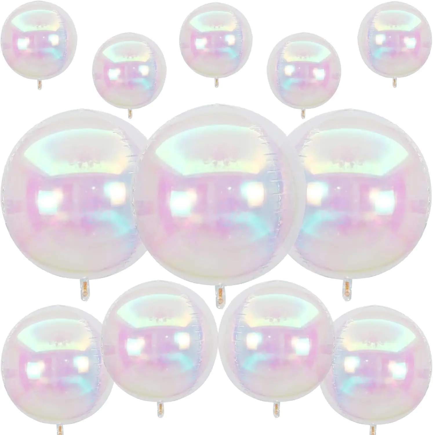 

Фольгированные шары 4D, набор из 12 штук