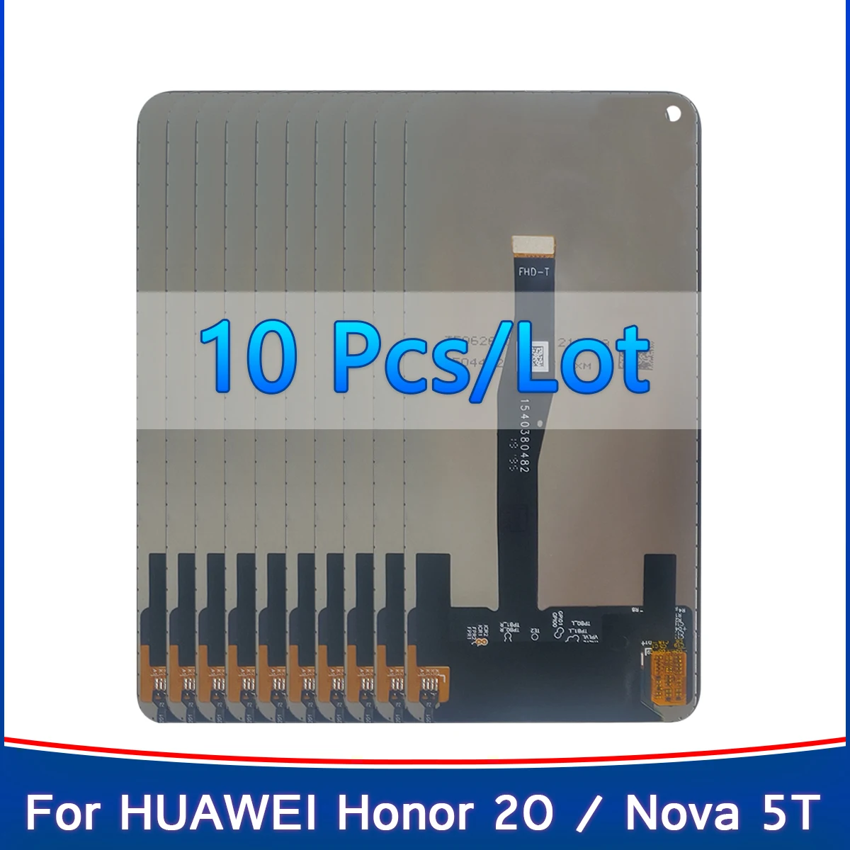 10 шт. для Huawei Nova 5T Honor 20 ЖК-дисплей сенсорный экран дигитайзер запасная деталь |
