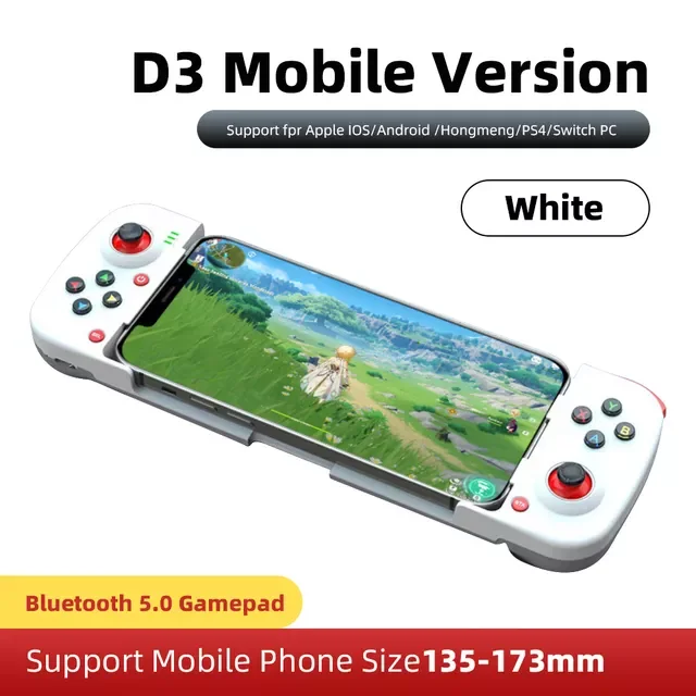

Wireless Gamepad Bluetooth-compatible Type-C Gaming Controller Portable Joystick Gamepads For PS4 IOS Android /switch PC