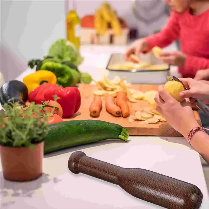 Healeved Grass Mortero Hummus Maker Посуда Фруктовая бытовая трава ручной работы Guacamole Pestle Stick Masher