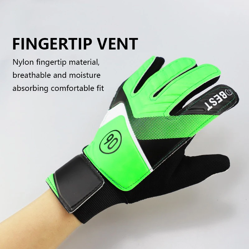 Перчатки для вратаря по футболу детей защитные латексные перчатки защиты рук от