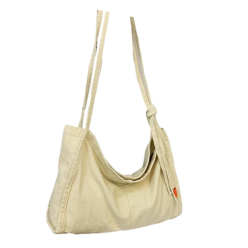 

4XFF Shoulder Bag Vintage Bag Large Capacity Tote Handbags for Women Men