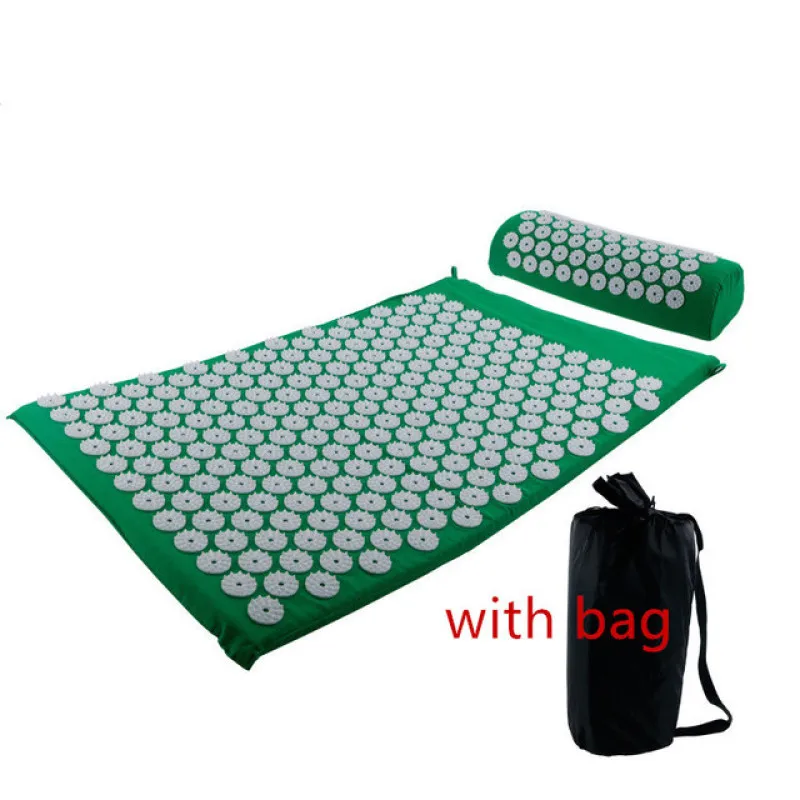 

Yoga Mat Cushion Acupressure Massage Pilates Mat Sets Fitness Yoga Pilates Relieve Stress Mat for Exercises Yoga Accessories