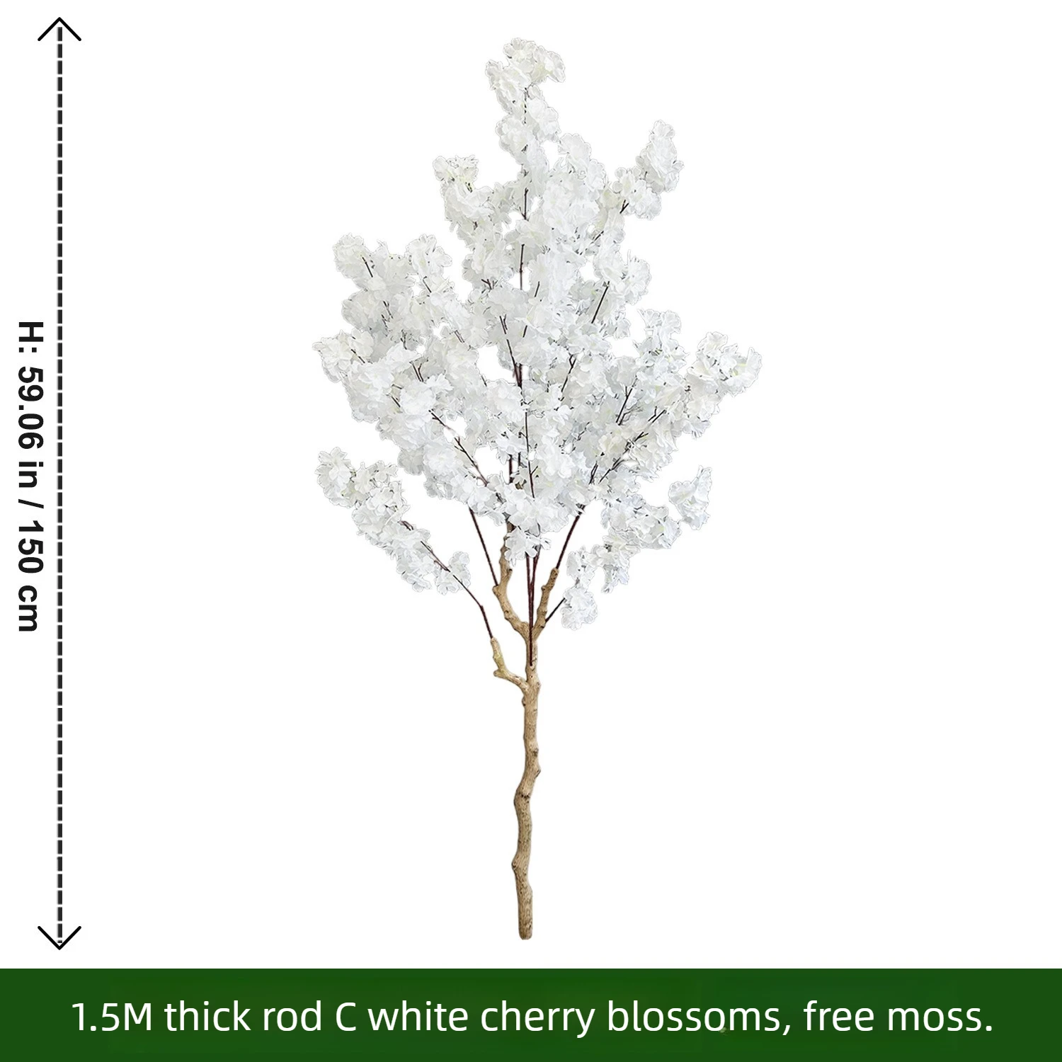 

Искусственные цветы белой вишни