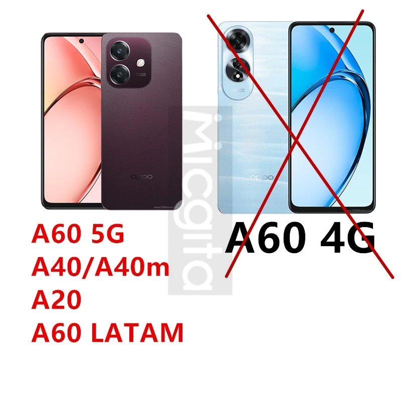 Фото Полная защита для смартфона OPPO A20 A40 A40M A60 5G, стекло против царапин A40, мягкое волокно, пленка для камеры №2