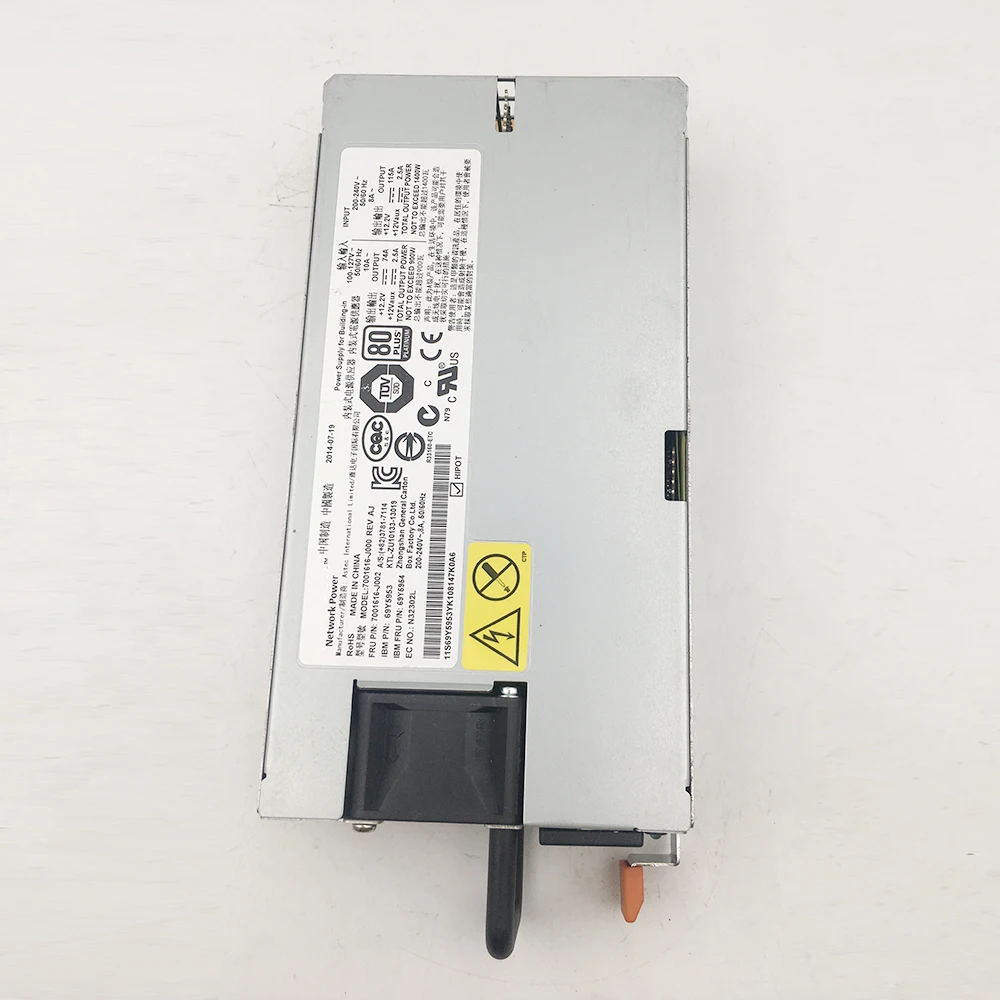 7001616-J000 для IBM X3850 X6 X3750 M4 блок питания 7001616-J002 69Y5953 69Y5954 1400 Вт
