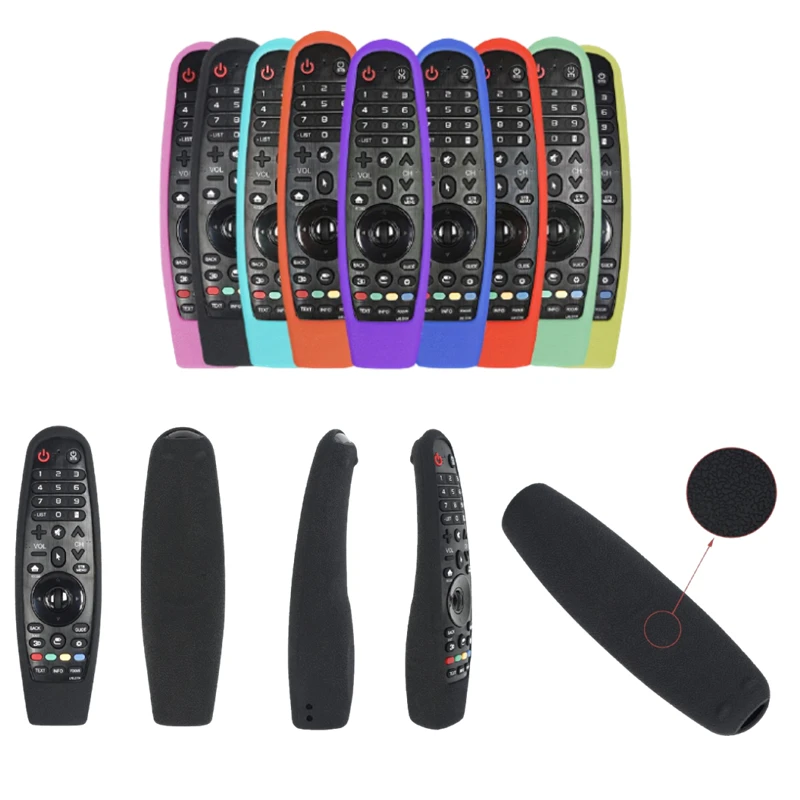 

1 Pc Silicone Remote Control Covers for LG TV AN-MR600 AN-MR650 AKB75855501 MR19BA Magic Remote Case Shockproof Washable Holder