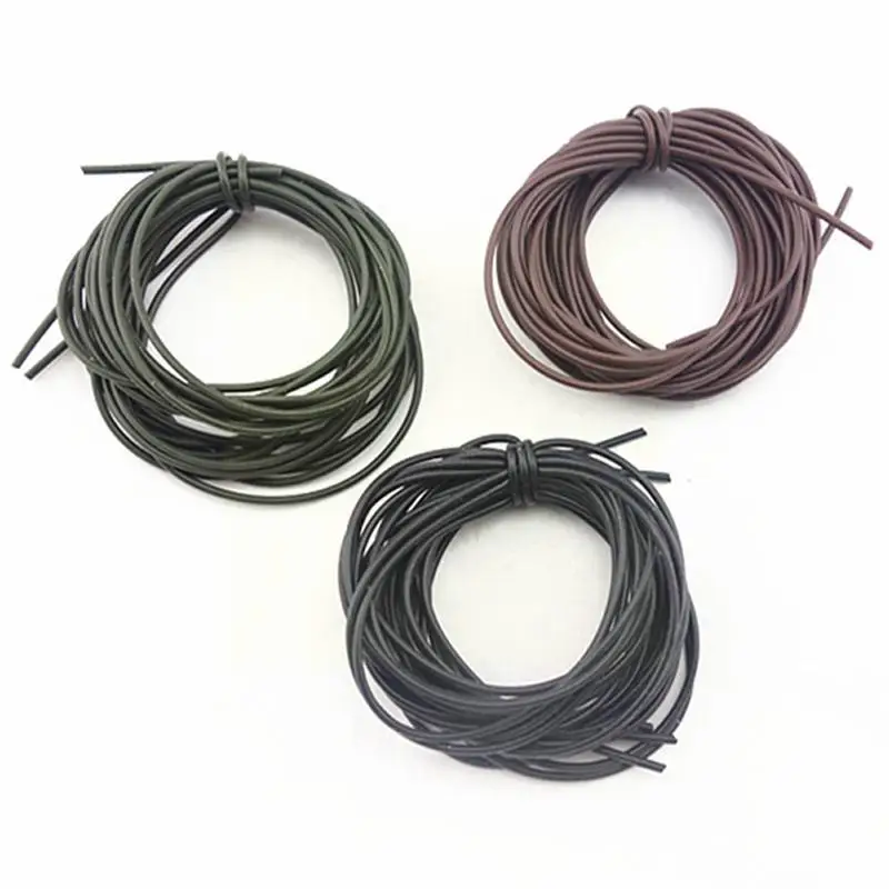 

3pcs Silicone Rigs Tube Sleeve Pretend Fishing Lines For Carp Fishing Diameter 1mm Fishing Tackle Accessories 1m N7b0
