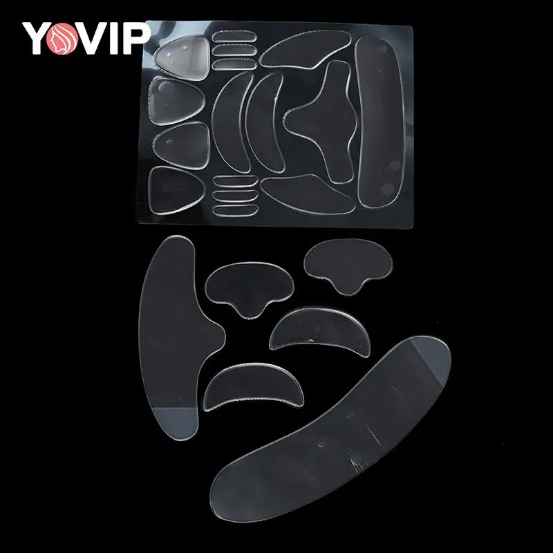 

5/18pcs Anti-Wrinkle Sticker Face Lifting Tape Reusable Facial Forehead Cheek Chin Neck Breast Wrinkle Removal Patch