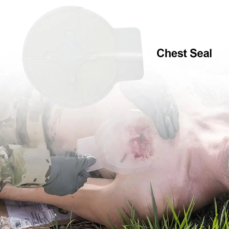 

Chest Seal Quick Useful Chest Wound Emergency For Open Chest Injuries Bandage First Aid Kit Accessories