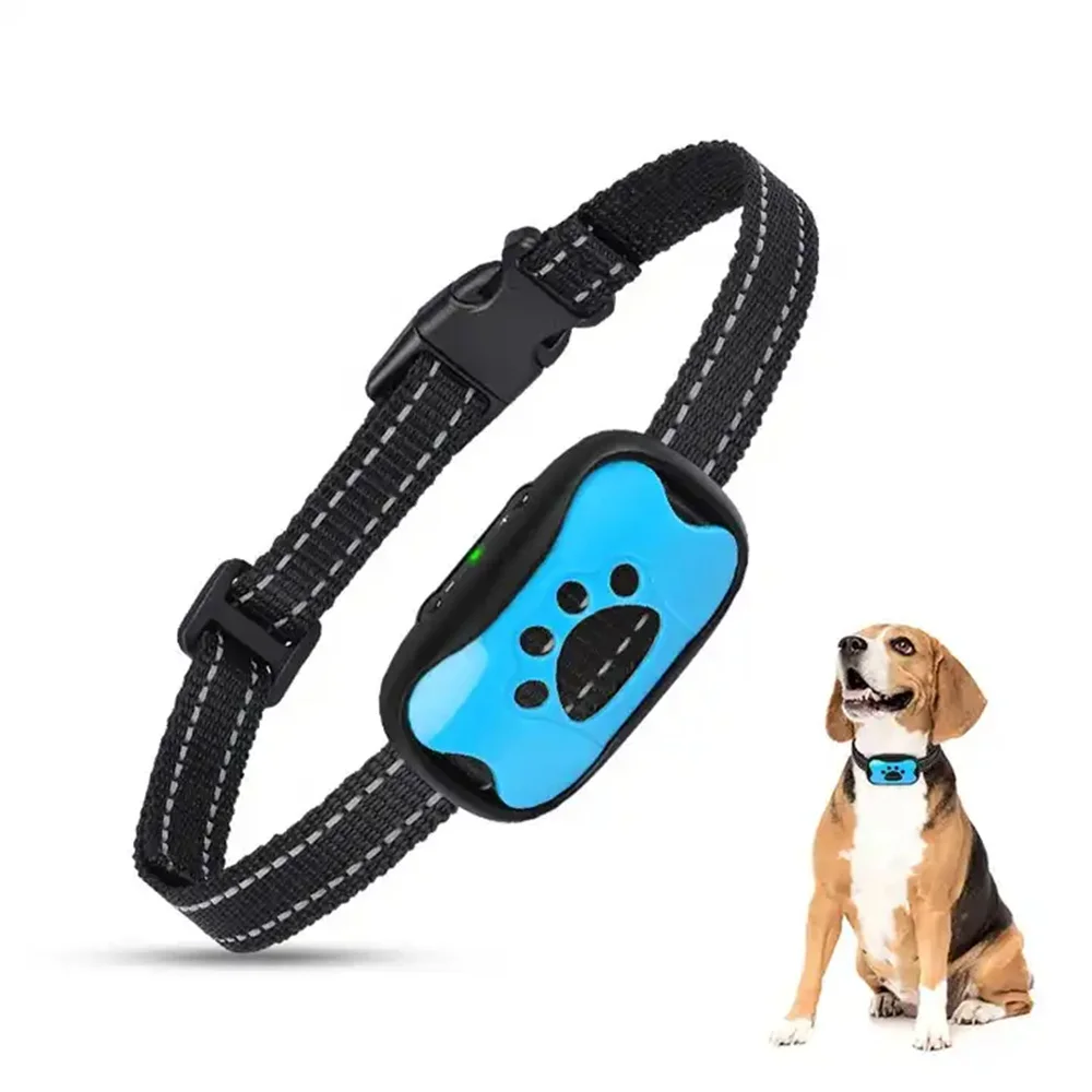 

New Hot Selling Sound Vibration Anti Barking Device Pet Products Stop Barking Repeller Training Anti Bark Control Collar