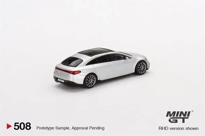 MINI GT 1:64 EQS 580 4MATIC Высокотехнологичная литая под давлением модель автомобиля