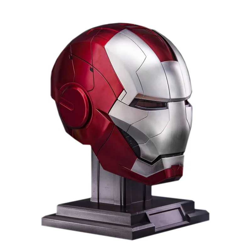 Шлем электрический Железный человек Mk5 1:1 Marvel Мстители передвижной из нескольких