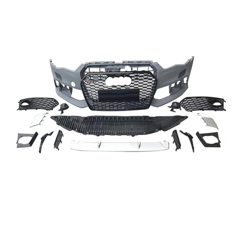 C7.5 A6 S6 TO RS6 автомобильный Bodykit подходит для Audi 2016-2018 замена переднего бампера в