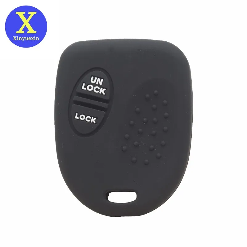 

Xinyuexin Silicone Car Key Cover Case Fob for Holden Commodore WH WK WL VS VT VX VY VZ Remote Key Protect Car Accessory 2 Button