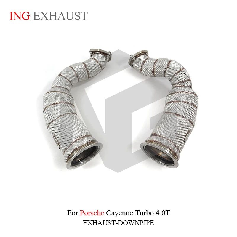 Выхлопная каталитическая труба для Porsche Cayenne 9Y0 4 0 T iv 18up turbo Pipe ss304