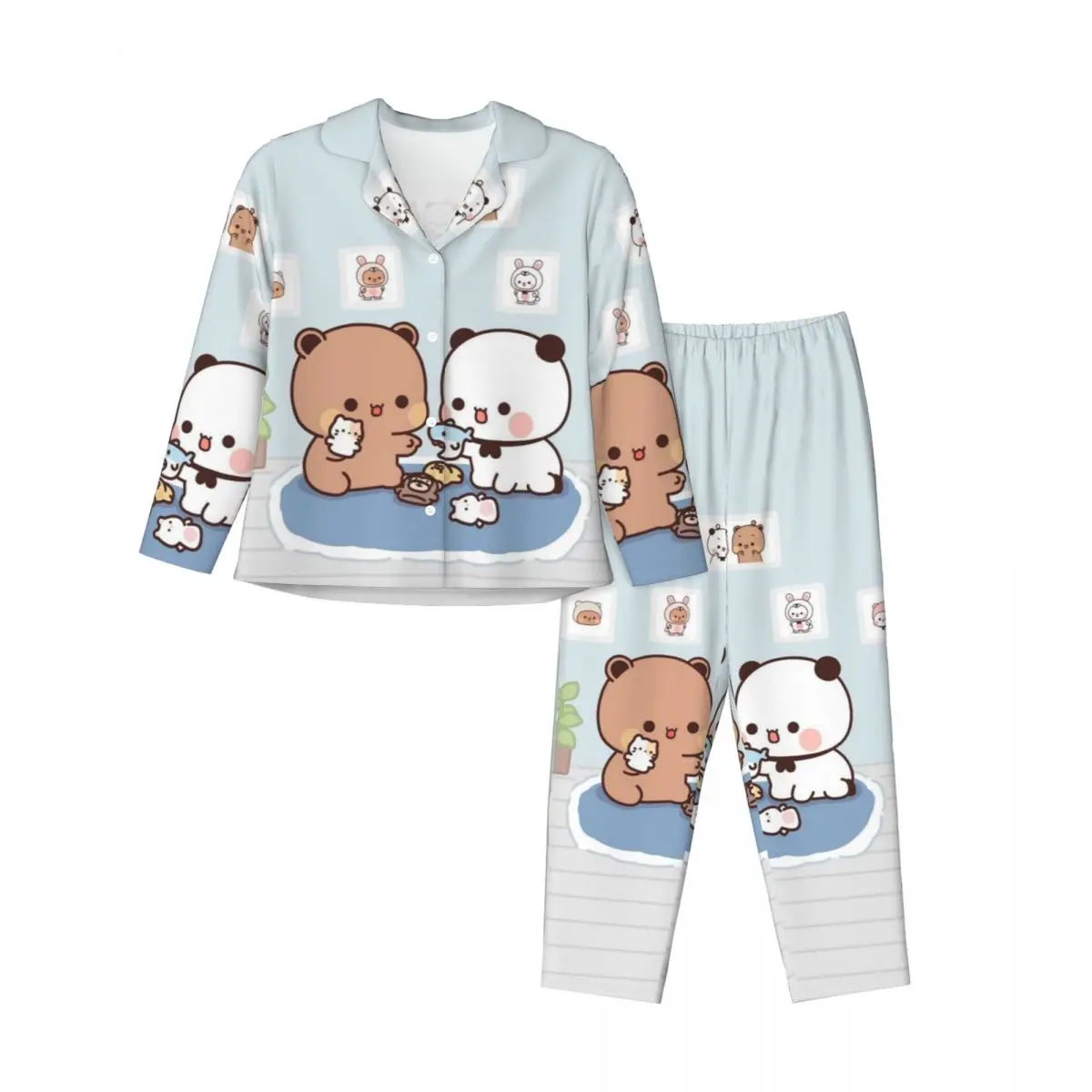 Женские пижамные комплекты Panda Bear Hug Bubu Dudu женские пижамы из 2 предметов домашняя
